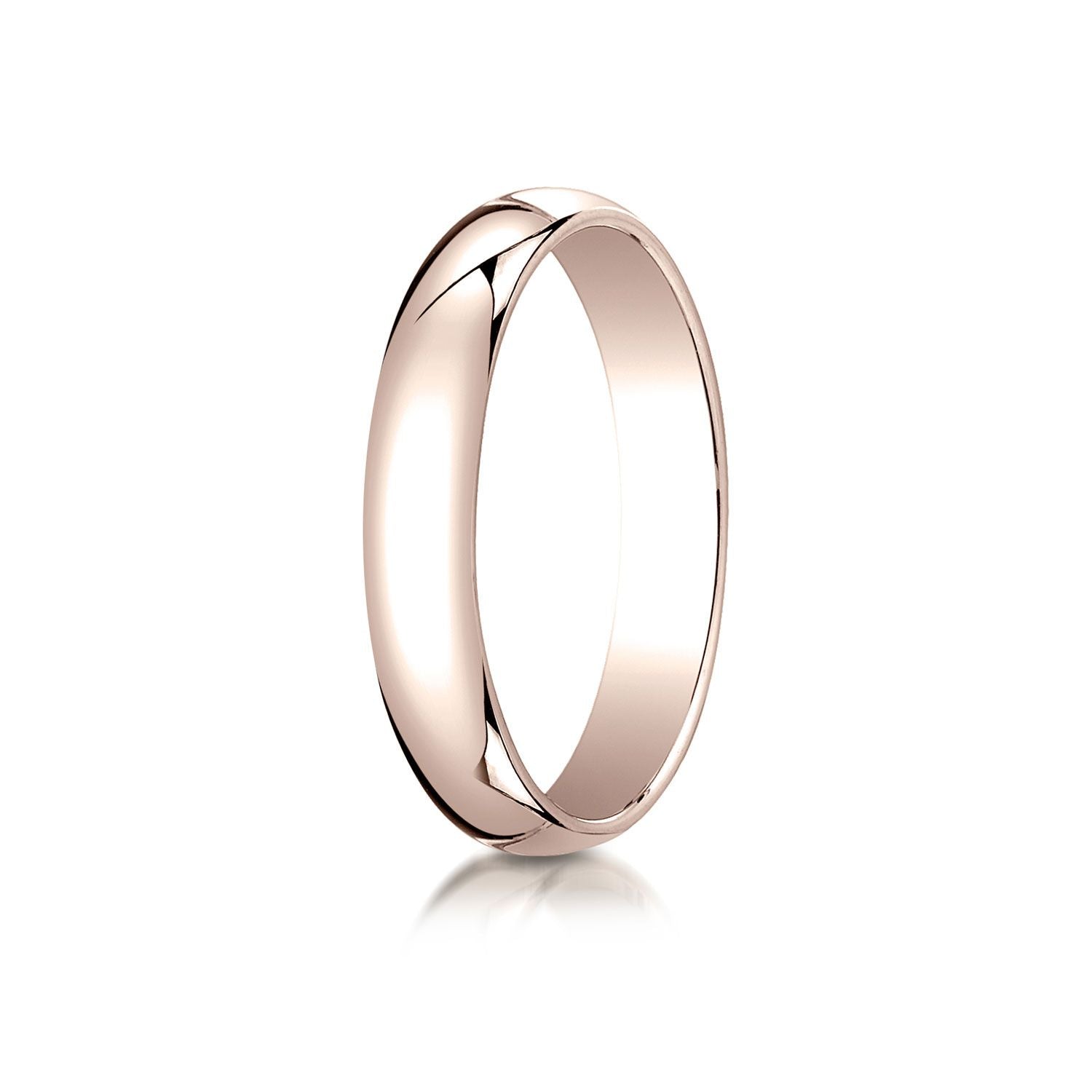 Classic Wedding Ring in 14k Rose Gold (4mm)