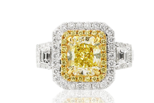 Steps to Clean your Diamond Citrine Ring