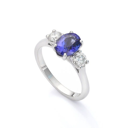 Popular Three Stone Engagement Ring Designs