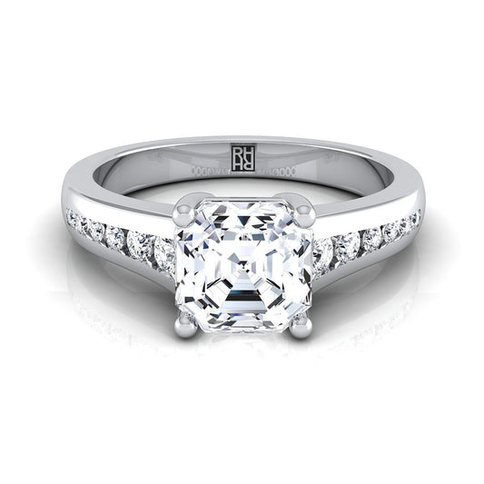 A Brief Note on Asscher Cut Diamond Engagement Rings Vintage Style