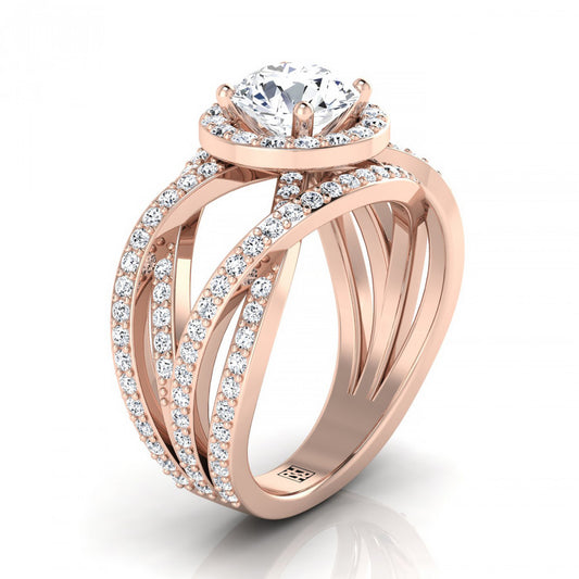 Amazing Designs for Diamond Ring with Twisted Band