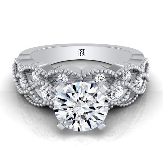 The Light Performance of a Solitaire Brilliant Cut Diamond Ring