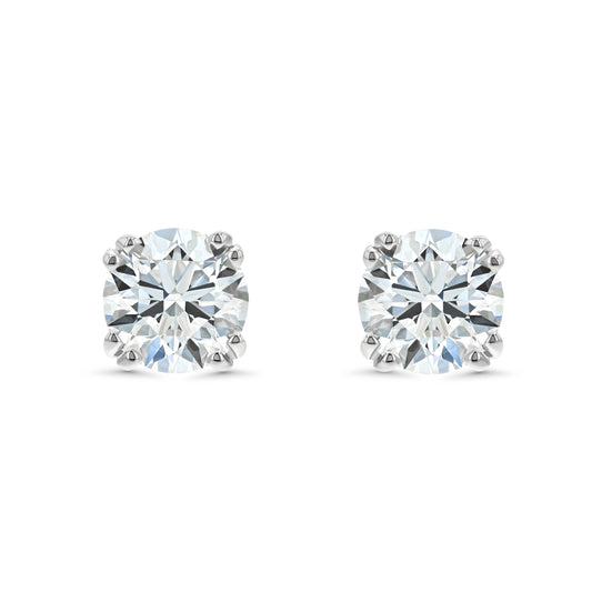 Earring Pair Diamond Stud Settings (Diamonds not Included)