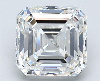 Natural 0.45 Carat Asscher Diamond