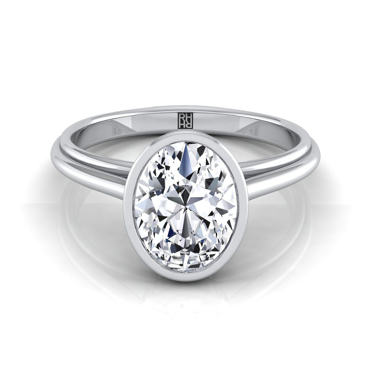Oval bezel setting online