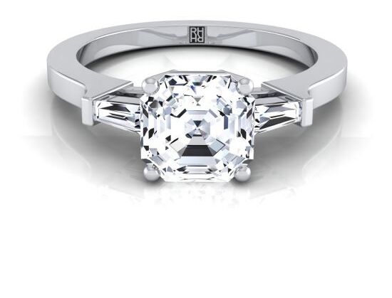 Ideal asscher store cut proportions