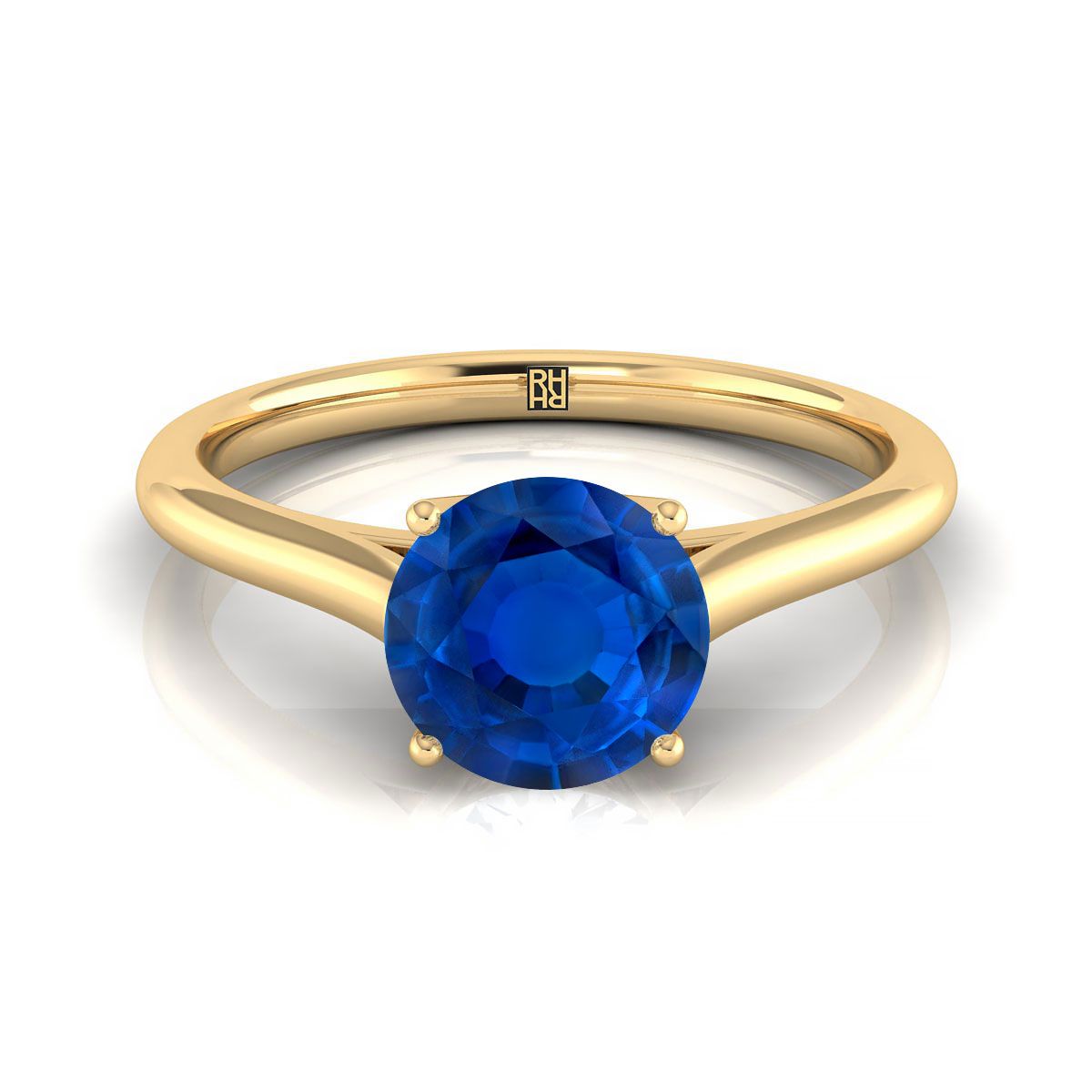 18k-yellow-gold-round-brilliant-sapphire-cathedral-style-comfort-fit-s